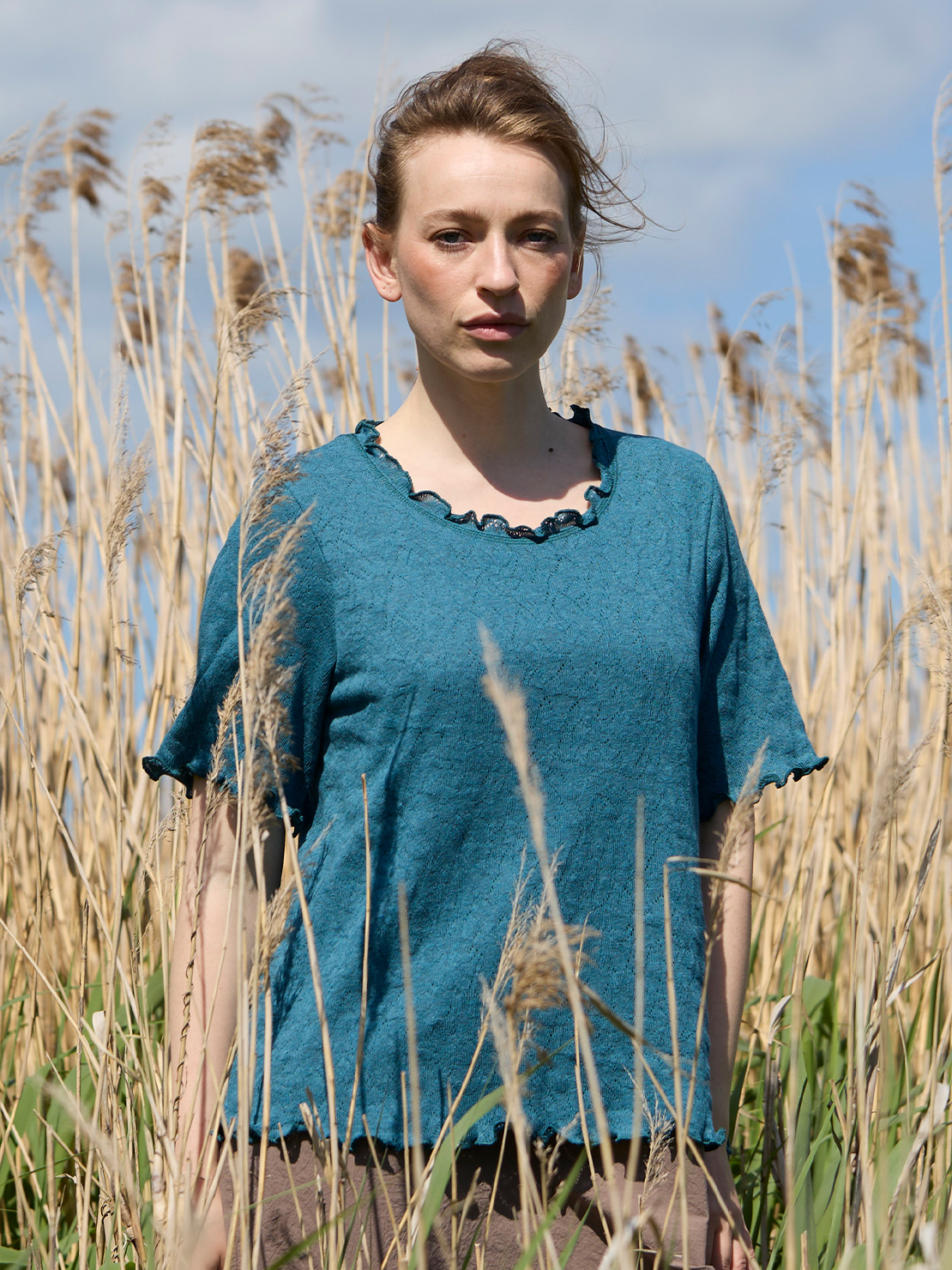 Wilma shirt jacquard